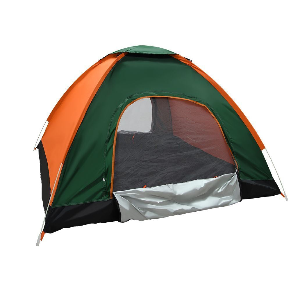 3-4 Man Person Automatic Pop up Tent Camping Outdoor Family Hiking Instant Tent