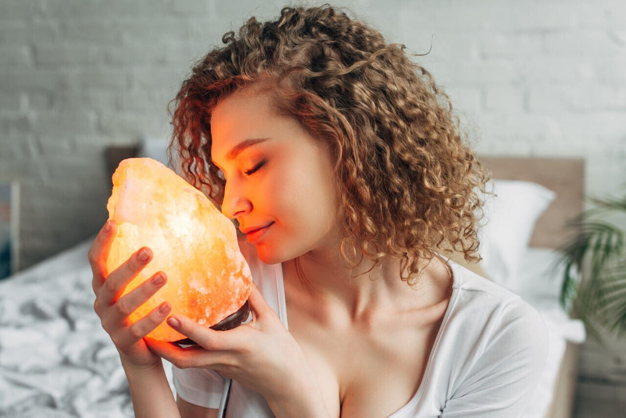 Himalayan Salt Lamp 2-3 KG 100% Original Crystal Rock Salt Lamp NATURAL HEALING